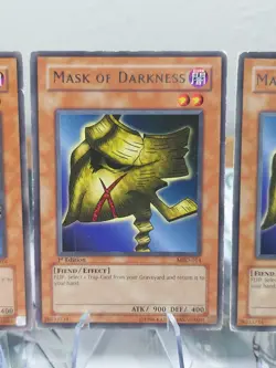 3x Yu-Gi-Oh Mask Of Darkness Metal Raiders MRD-014 HP - Image 4