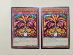2x Exodia The Forbidden One OP25-EN001 Ultimate Rare LP - Image 2