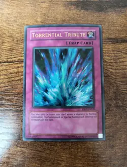 Torrential Tribute Unl Ed Ultra Rare DB1-EN228 Yu-Gi-Oh! - Image 1