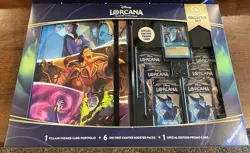 Disney Lorcana First Chapter Collector Set Costco Bundle Box Sealed Queen Promo - Image 1