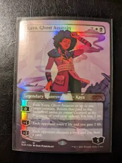 Kaya, Ghost Assassin Foil : MTG Black is Magic Secret Lair NM - Image 1