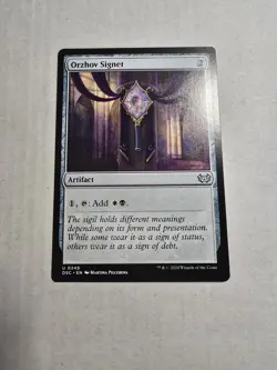 Orzhov Signet Commander: Duskmourn: House of Horror Regular - Image 1
