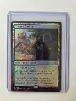 Temple Garden Lorwyn Eclipsed Foil _ MTG NM X1 - Image 1