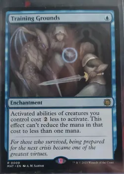 ** Training Grounds - March of the Machine: The Aftermath ** [NM] MTG Combo Rare - Image 1