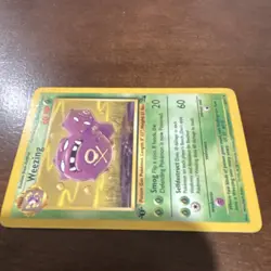 Pokemon TCG Weezing Fossil 45/62 Uncommon Stage 1 60 HP Regular English 1999 - Image 3