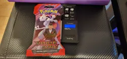 Pokemon Destined Rivals HEAVY 32.65g! Sleeved Booster Pack - Image 1
