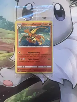 Pokemon TCG Special Delivery Charizard SWSH075 Holo Black Star Promo Sealed - Image 1