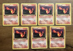 Pokemon Charmander Rocket 1st Edition Lot Of 7. VLP/NM. Vintage - Image 1