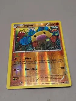 Diglett Generations #38 (2016) Common Reverse Holo NM Pokemon - Image 1