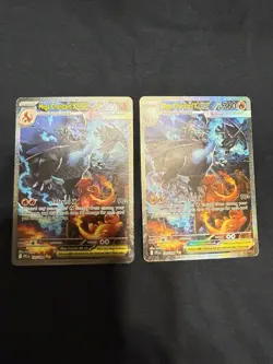Pokemon TCG Charizard EX Holo Obsidian Flames Sir 223/197 Near Mint Condition - Image 1