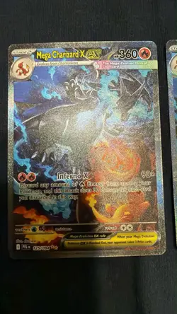 Pokemon TCG Charizard EX Holo Obsidian Flames Sir 223/197 Near Mint Condition - Image 5