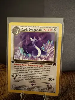 Pokemon TCG Dratini & Dark Dragonair 1st Edition Team Rocket - Image 5