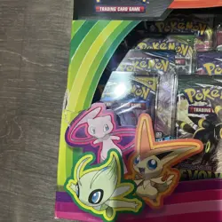 Pokemon TCG: Mythical Squishy Premium Collection New torn box 820650809736 - Image 2