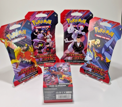 Pokemon Destined Rivals Booster Bundle and 4 Sleeved Booster Packs **Art Set** - Image 1