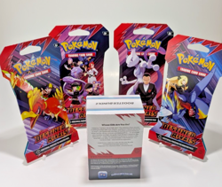 Pokemon Destined Rivals Booster Bundle and 4 Sleeved Booster Packs **Art Set** - Image 3