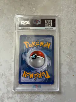 SQUIRTLE REVERSE HOLO 63/100 CRYSTAL GUARDIANS POKEMON PSA 8 - Image 2