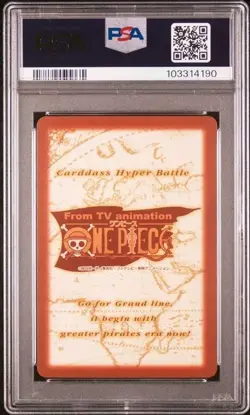 PSA 10 JAPANESE ONE PIECE CARDDASS HYPER BATTLE NAMI #C403 GRAND LINE COMP 1 51 - Image 2