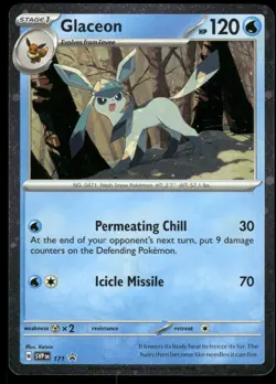 Glaceon - (Cosmos Holo) 171 SVP SV: Scarlet & Violet Promo Cards Holo NM - Image 1