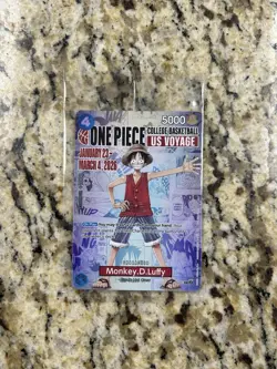 Monkey.D.Luffy (055) (College Basketball US Voyage) P-055 One Piece Card - Image 1