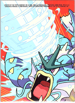 Pokemon Topps Charmander Card #04 Sticker TV Animation Series 10 of 10 Blue Logo - Image 2