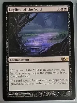 Leyline of the Void Core Set 2011 (M11) Regular nm x4 - Image 1
