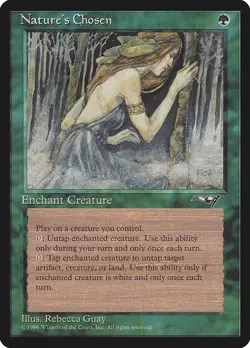 1 x Nature's Chosen - Alliances - LP - Magic The Gathering - MTG - EOF - Image 1