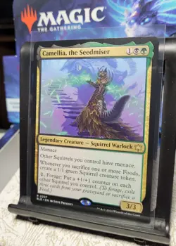 MTG Bloomburrow Camellia, the Seedmiser 207, NM, Non-Foil, Ships Quickly - Image 2