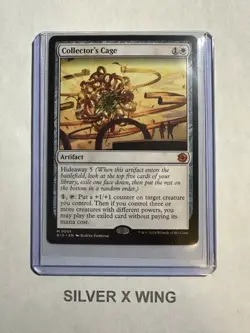 Collector's Cage x1, MTG, Outlaws of Thunder Junction: The Big Score, BIG, NM - Image 1