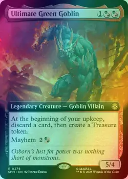 MTG - Ultimate Green Goblin - Extended - SPM 276 - FOIL - NM - Image 1