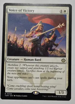 Voice of Victory Tarkir: Dragonstorm Regular - Image 1