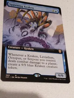 Spawning Kraken (Extended Art) Commander 2021 Regular - Image 1