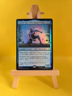 MTG Marvel Spider-Man: Spider-Man 2099 Miguel O’Hara - M0008 Foil - Mint - Image 1