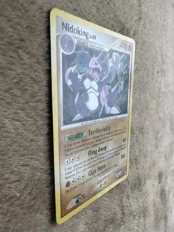 2009 Pokemon TCG Rising Rivals Nidoking Lv.59 HP 130 Regular Non Holo 29/111 LP - Image 4