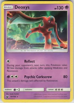 Pokemon Deoxys (68) Rare SM - Celestial Storm 68/168 NM - Image 1