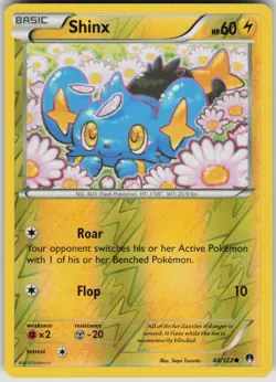Pokemon Shinx Reverse Holo Common XY - BREAKpoint 44/122 NM - Image 1