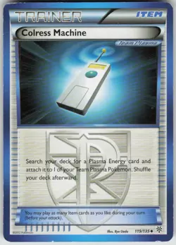 Pokemon Colress Machine (Team Plasma) Uncommon Plasma Storm 119/135 MP - Image 1