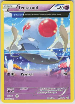 Pokemon Tentacool (Alpha) 71/160 XY - Primal Clash Uncommon NM - Image 1