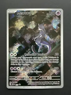 Pokemon 151 (Mew) UPC Promo Card Set - Mewtwo, Mew EX, Mew EX Gold - B - Image 2