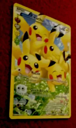 Pokemon Pikachu Ultra Rare Full Art Holo RC29/RC32 60 HP Radiant Collection - Image 3