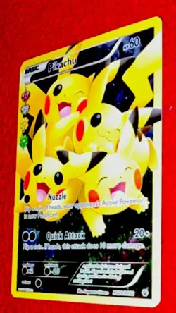 Pokemon Pikachu Ultra Rare Full Art Holo RC29/RC32 60 HP Radiant Collection - Image 5