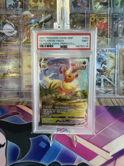 POKEMON FA FLAREON VMAX SWSH180 PSA 9 - Image 1