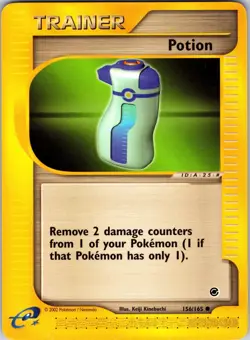 Potion 156/165 Expedition Pokemon LP Normal - Image 1