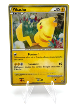 Pokemon Pikachu French Promo Pikachu World Collection Promos PW 7 - Image 1