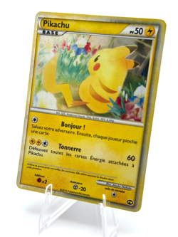 Pokemon Pikachu French Promo Pikachu World Collection Promos PW 7 - Image 2