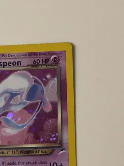 Pokemon Dark Espeon Neo Destiny Holo Rare 4/105 60 HP Stage 1 Unlimited - Image 3