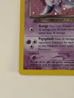 Pokemon Dark Espeon Neo Destiny Holo Rare 4/105 60 HP Stage 1 Unlimited - Image 5
