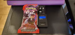 Pokemon Destined Rivals HEAVY 32.65g!! Sleeved Booster Pack - Image 1