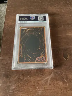 2004 Yu-Gi-Oh! Dawn of Destiny Promos Dark Sage #DOD-002 PSA 8 - Image 2