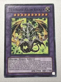 Ultimate Axon Kicker DREV-EN039 Duelist Revolution Unlimited Super Rare LP - Image 1