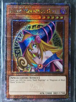Yugioh Dark Magician Girl MP24-EN009 Quarter Century Secret Rare 1st Edition - Image 3